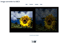 Tablet Screenshot of img2ascii.ehack.org